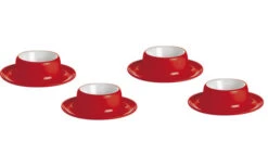 Juego De Hueveras Gimex 4 Pzas. Rojo