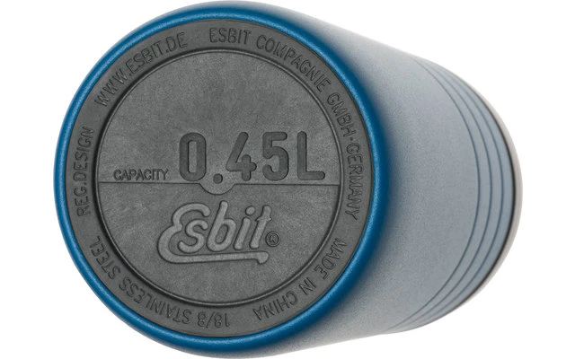 Taza Térmica Esbit Majoris Con Cierre Aislante 450 Ml Acero Inoxidable Mate 4 Taza Térmica Esbit Majoris Con Cierre Aislante 450 Ml Acero Inoxidable Mate - Imagen 2