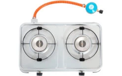 Estufa De 2 Fuegos Campingaz Cook CV 50 Mbar -Cocina Suministros Tienda 333233 2308906