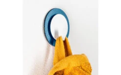 Silwy Clever Gancho Magnético Incl. Metal Nano Gel Pad 5 Cm 2 Pcs. Azul