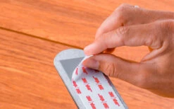 Silwy Barra De Metal De 25 Cm Con Revestimiento De Cuero Azul -Cocina Suministros Tienda 337097 2618234