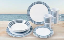 Juego De Melamina Brunner Bluebay 16 Pzas. -Cocina Suministros Tienda 343269 2393110