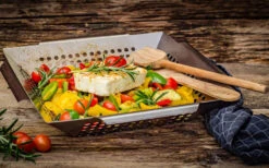 Cesta Para Verduras Grillfürst De Acero Inoxidable 34,5 X 34,5 X 7 Cm -Cocina Suministros Tienda 384707 2808569