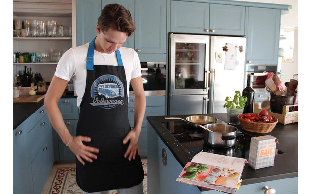 Delantal De Cocina VW Collection T1 Bulli Negro 9 Delantal De Cocina VW Collection T1 Bulli Negro - Imagen 7