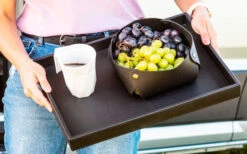 Taza De Café Magnética Silwy Con Tapa Incl. Almohadilla Metálica De Nano Gel -Cocina Suministros Tienda 435276 3100863