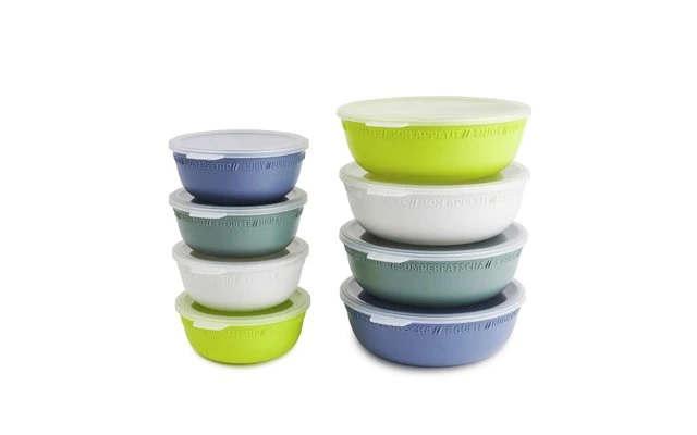 Rotho Tresa Bowl Con Tapa 0,35 Litros Verde Azul 5 Rotho Tresa Bowl Con Tapa 0,35 Litros Verde Azul - Imagen 3