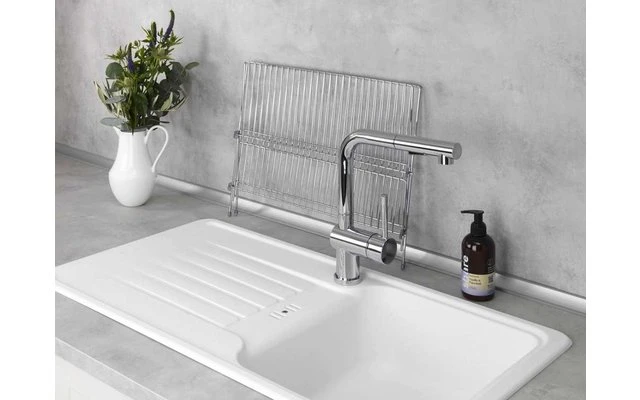 Wenko Dish Drainer Duo Cromado 6 Wenko Dish Drainer Duo Cromado - Imagen 4