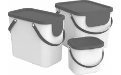 Papelera De Reciclaje Rotho Albula 6 Litros Verde Lima -Cocina Suministros Tienda 489477 3317696