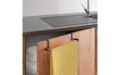 Toallero Metaltex Galileo Lava Negro Mate