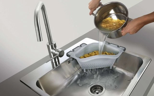 Colador De Residuos Metaltex Verde 4 Colador De Residuos Metaltex Verde - Imagen 2