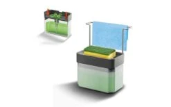 Dispensador De Jabón Metaltex Sponge-Tex 0,75 Litros Gris -Cocina Suministros Tienda 497423 3340689