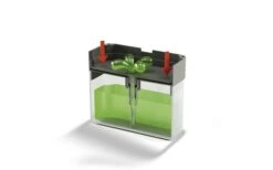 Dispensador De Jabón Metaltex Sponge-Tex 0,75 Litros Gris -Cocina Suministros Tienda 497567 3340707