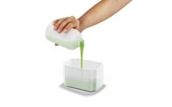 Dispensador De Jabón Metaltex Sponge-Tex 0,75 Litros Gris -Cocina Suministros Tienda 497582 3340713