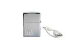 Basic Nature Encendedor BasicNature Arc USB Con Batería Recargable Pulida -Cocina Suministros Tienda 502346 3917314