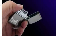 Basic Nature Encendedor BasicNature Arc USB Con Batería Recargable Pulida -Cocina Suministros Tienda 503510 3917258