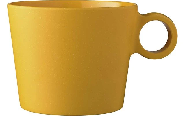 Taza Capuccino Mepal Bloom 375 Ml Amarillo Guijarro 4 Taza Capuccino Mepal Bloom 375 Ml Amarillo Guijarro - Imagen 2