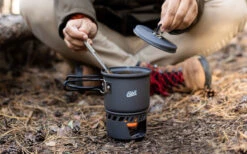 Set De Cocina De Combustible Seco Esbit Con Soporte 585 Ml -Cocina Suministros Tienda 511802 3344570