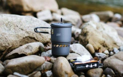 Set De Cocina De Combustible Seco Esbit Con Soporte 585 Ml -Cocina Suministros Tienda 511805 3344576