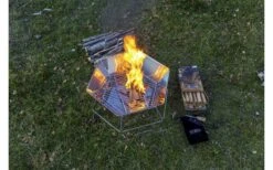 Parrilla Y Cuenco De Fuego Hexagonal Origin Outdoors 40 X 45 Cm -Cocina Suministros Tienda 517382 3485083