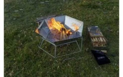 Parrilla Y Cuenco De Fuego Hexagonal Origin Outdoors 40 X 45 Cm -Cocina Suministros Tienda 517713 3485089