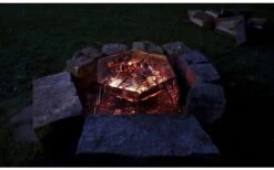 Parrilla Y Cuenco De Fuego Hexagonal Origin Outdoors 40 X 45 Cm -Cocina Suministros Tienda 517964 3485095