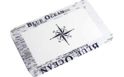 Tabla De Cortar Brunner Blue Ocean 23,5 X 14,5 Cm Blanco