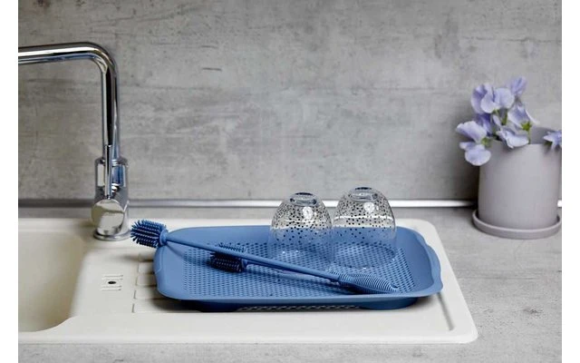 Colador De Fregadero Wenko Shari Azul 4 Colador De Fregadero Wenko Shari Azul - Imagen 2