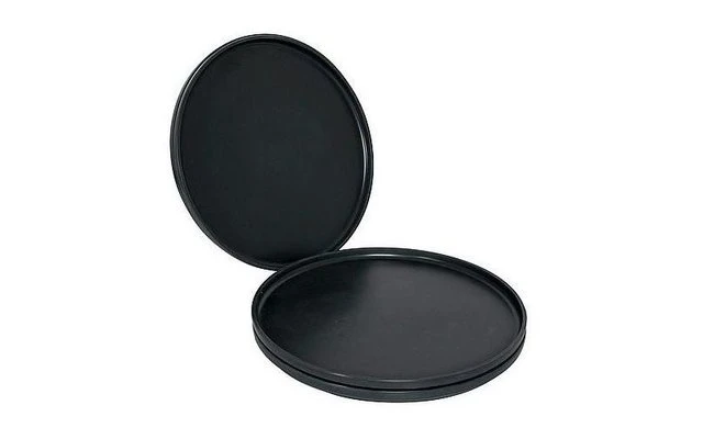 Bo-Camp Industrial Patom Plato De Cena 4 Piezas Antracita 3 Bo-Camp Industrial Patom Plato De Cena 4 Piezas Antracita