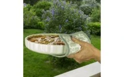 Pufz Potholder Caravan Blanco/Gris 2 Pack -Cocina Suministros Tienda 553960 3686174