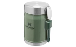 Stanley Classic Legendary Recipiente Para Alimentos Con Cuchara 400 Ml Negro Mate -Cocina Suministros Tienda 573806 3917062