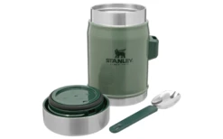 Stanley Classic Legendary Recipiente Para Alimentos Con Cuchara 400 Ml Negro Mate -Cocina Suministros Tienda 573942 3917070