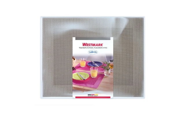 Westmark Home Manteles Individuales 4 Piezas 42 X 32 Cm Antracita 6 Westmark Home Manteles Individuales 4 Piezas 42 X 32 Cm Antracita - Imagen 4
