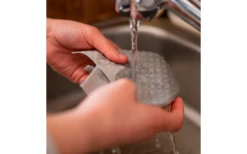 Rollo De Cocina Lavable Chinchilla Madera Celulosa Y Algodón Gris -Cocina Suministros Tienda 599767 4445359