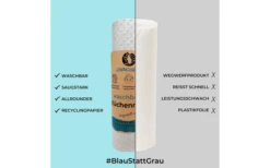 Rollo De Cocina Lavable Chinchilla Madera Celulosa Y Algodón Gris -Cocina Suministros Tienda 599771 4445367