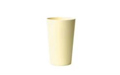 Taza Para Plantas Bioloco 400 Ml Amarillo Pastel