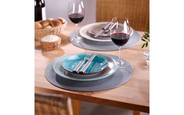 Westmark Circle Placemat 4 Piezas Redondas 38 Cm Azul 7 Westmark Circle Placemat 4 Piezas Redondas 38 Cm Azul - Imagen 5
