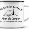 Taza De Esmalte Just Camper Nadie Es Perfecto 2 Taza De Esmalte Just Camper Nadie Es Perfecto -Cocina Suministros Tienda 648249 4533060