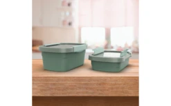 Rotho Clic Eco Lata Nevera Muérdago Verde 0,8 Litros -Cocina Suministros Tienda 684228 4709732