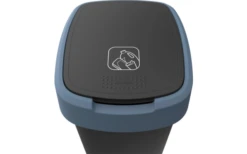 Papelera Rotho Twist Con Tapa Abatible 25 Litros Verde Muérdago -Cocina Suministros Tienda 689031 4830092