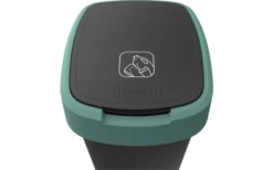 Papelera Rotho Twist Con Tapa Abatible 25 Litros Verde Muérdago -Cocina Suministros Tienda 689040 4830122