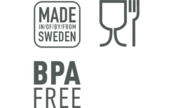 Light My Fire Spork Original Organic Cutlery Hazyblue -Cocina Suministros Tienda 705113 4763918 4