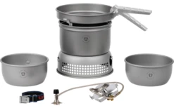 Trangia Trangiakök 27-3 UL Juego De Cocina Para Camping De 3 Piezas Con Quemador De Gas 1