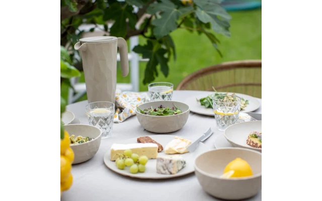 Koziol Club Plate Fondo 220 Mm Nature Gris Ceniza 4 Koziol Club Plate Fondo 220 Mm Nature Gris Ceniza - Imagen 2