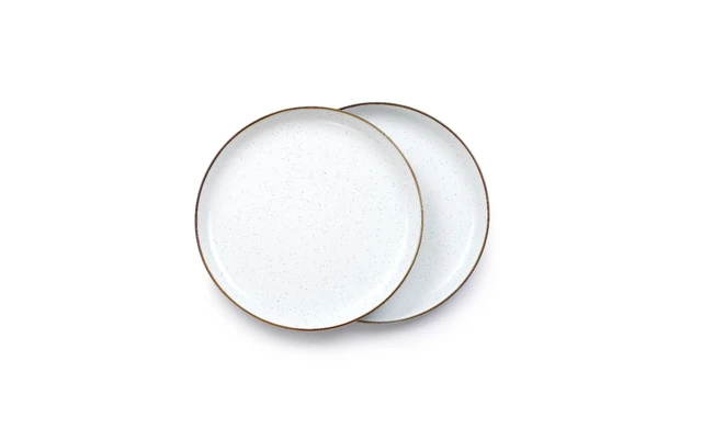 Plato Barebones Juego De 2 Gris Piedra 4 Plato Barebones Juego De 2 Gris Piedra - Imagen 2