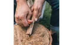 Light My Fire Swedish Firesteel BIO Scout 2in1 Fire Starter With Signal Whistle Hazyblue