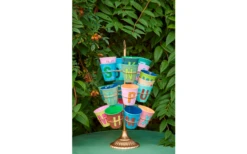 Rice Taza De Melamina Arroz Mediana 9 Cm Albaricoque Con Letras E -Cocina Suministros Tienda 805367 5271977